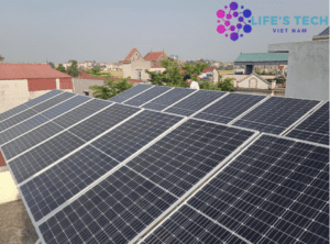 Lắp đặt điện mặt trời Hybrid 12kWp tại Bắc Ninh.